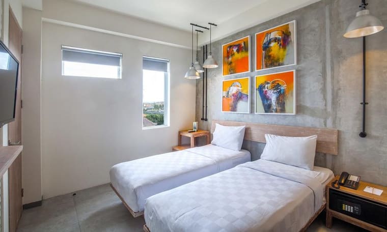 Canggu hotel, accommodation on Bali Adventure, 12 Days Canggu to Ubud