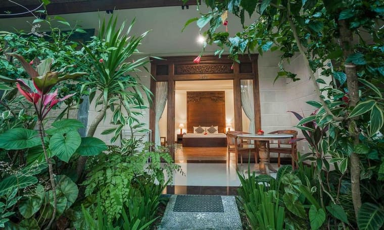 Ubud hotel, accommodation on Bali Adventure, 12 Days Canggu to Ubud