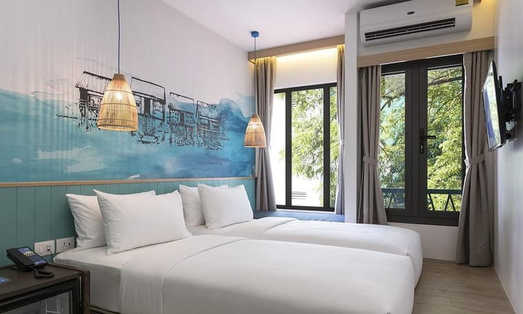Siem Reap hostel, accommodation on Cambodia Adventure, 10 Days