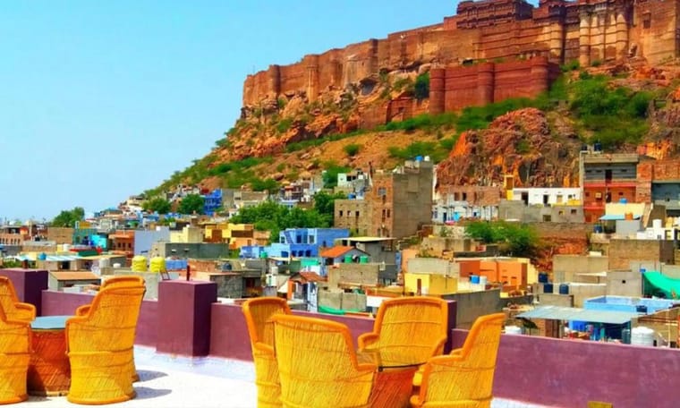 Jodhpur hotel, accommodation on India + Sri Lanka Experience, 24 Days