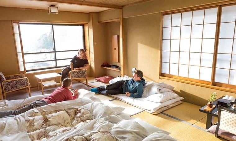Nagano hotel, accommodation on Japan Adventure, 17 Days Tokyo to Osaka