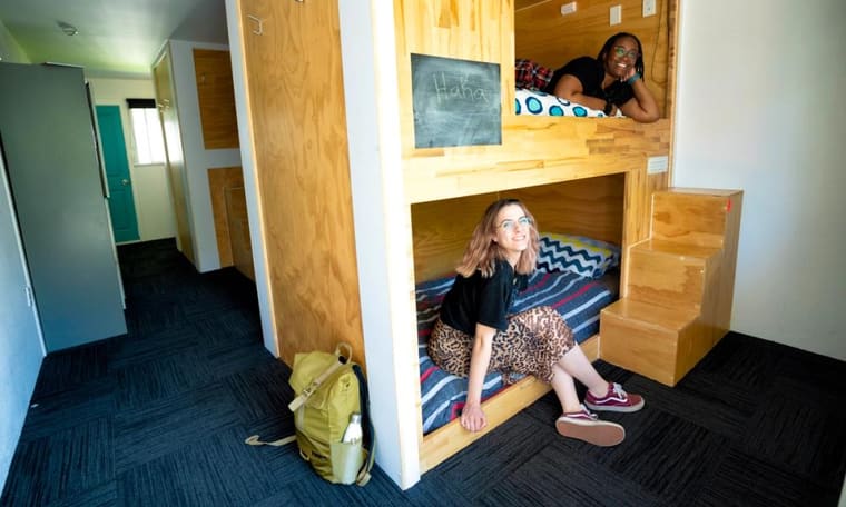 Taupo hostel, accommodation on NZ Adventure, 17 Days Auckland to Queenstown