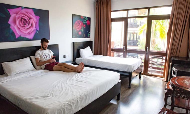 Hoi An hotel, accommodation on Vietnam Adventure, 12 Days Hanoi to Ho Chi Minh City