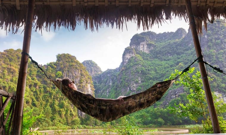 Ninh Binh homestay, accommodation on Vietnam Adventure, 9 Days Hanoi to Hoi An